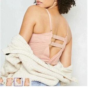 We Are HAH Under The Wire Body Suite in Copper Rose